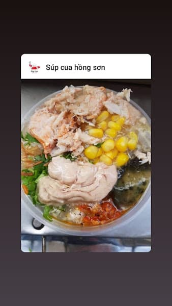 Hình ảnh Súp Cua Hồng Sơn - 3