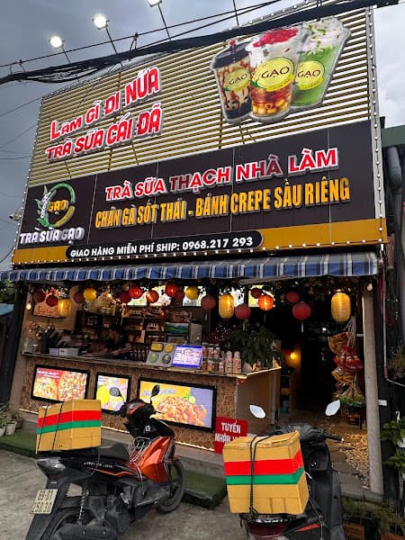 Trà sữa Gạo Khánh Bình