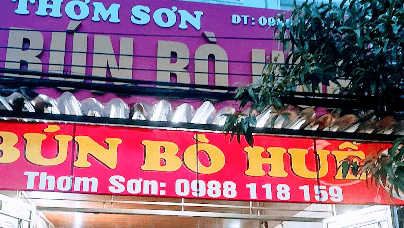 Hình ảnh Bún bò huế Thơm Sơn - 4
