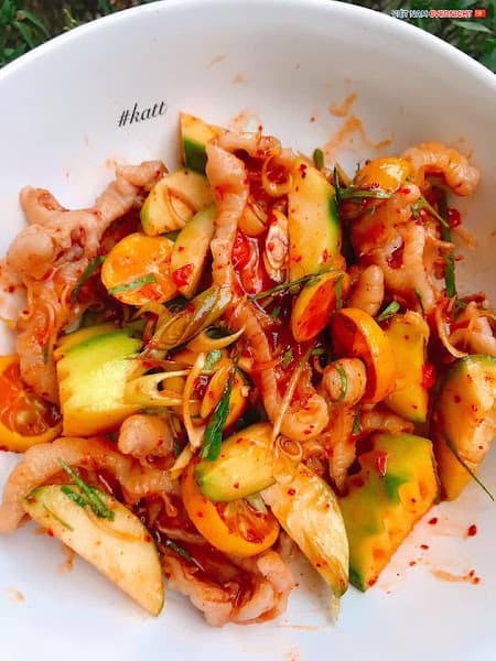 Hình ảnh Kin! Ăn vặt- chân gà sốt Thái -Buffet xiên - 2