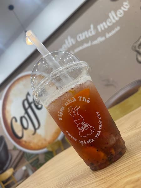 Hình ảnh Trà sữa, Trà trái cây, Cà phê Tiệm Nhà Thỏ - 4