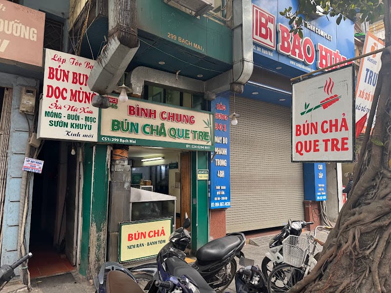 Ảnh bìa Bún Chả Que Tre Bình Chung