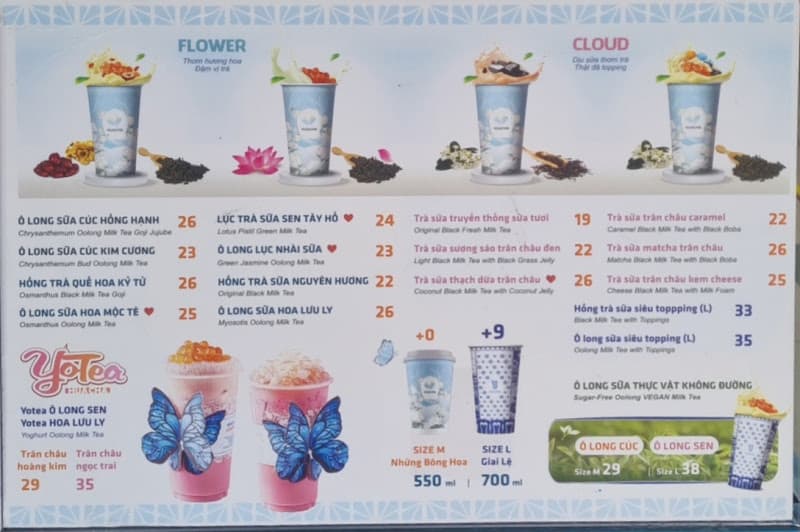 HuaCha - Trà sữa ô long hoa - Hải Phòng