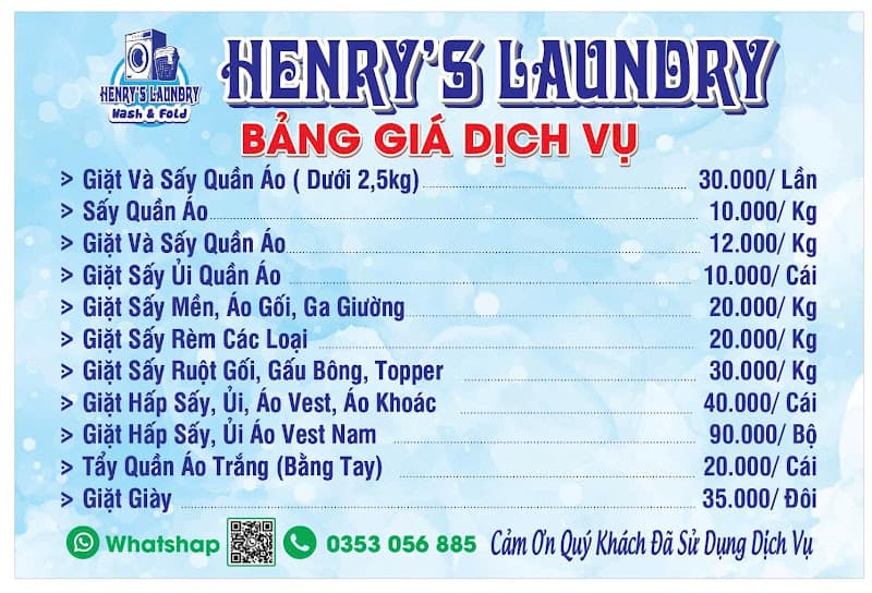 Giặt Sấy Henry - Laundry Đà Nẵng