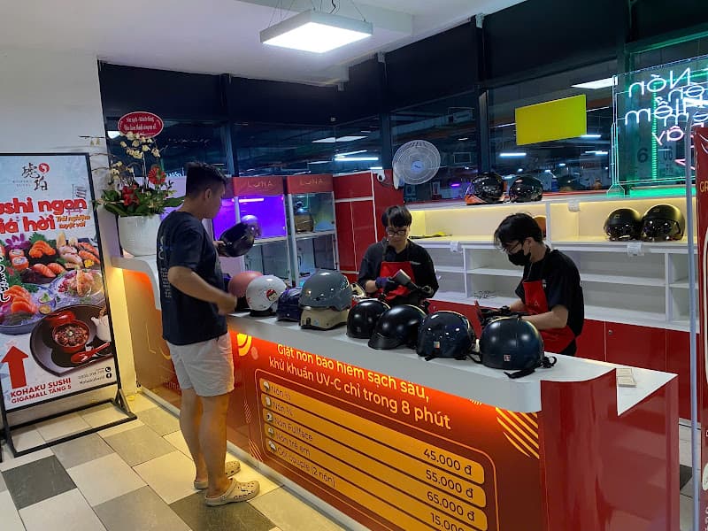 Hình ảnh Lunawash - Gigamall - Dịch vụ giặt nón bảo hiểm - 5