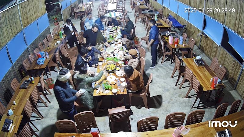 Ảnh bìa Cá tầm Đà Lạt QUÁN ÁNH DƯƠNG CS2 .lẩu nướng cá tầm.Gà đồi cơm lam