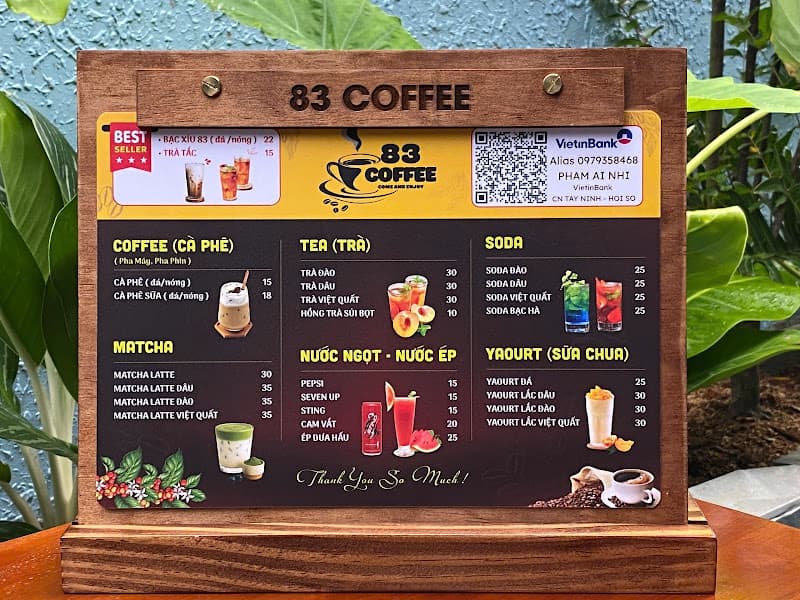 Hình ảnh 83 Coffee Tây Ninh - 2