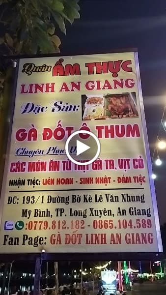 Hình ảnh Gà Đốt Ô Thum Linh An Giang 1 - 5
