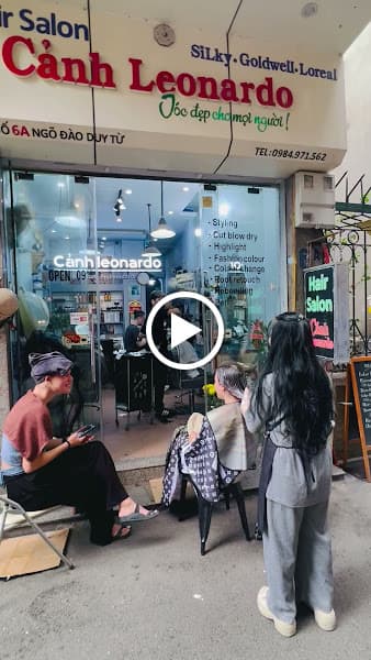 Hình ảnh HAIR SALON CẢNH LEONARDO Hà Nội phố cổ Perm. Hair Cut & color - 3