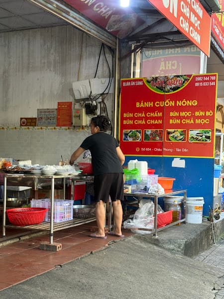 Hình ảnh Bánh cuốn - Bún chả Vân Quý - 4