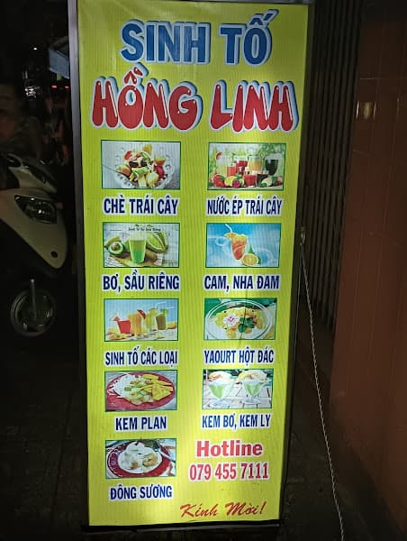 Hình ảnh Hồng Linh Sinh Tố - 2