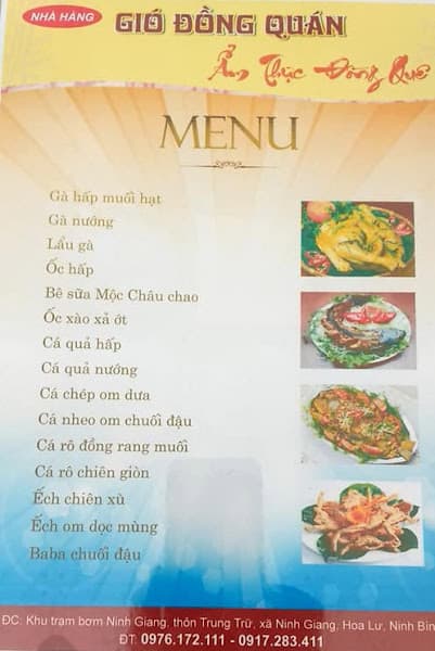 Hình ảnh Nhà hàng Gió Đồng Quán - 2