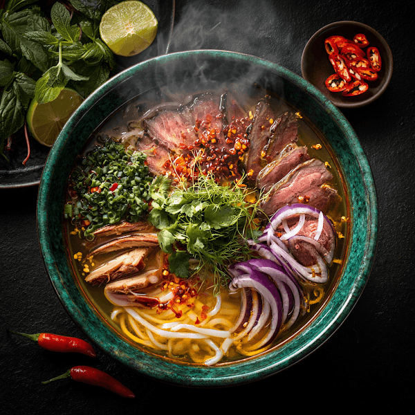 Hình ảnh Bún Bò Huế Chú Khải Péo - Hue Beef Noodle Soup - 3