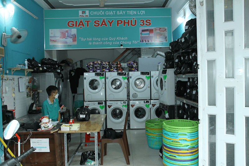GIẶT SẤY PHÚ 3S - Chuỗi Giặt Sấy Tiện Lợi