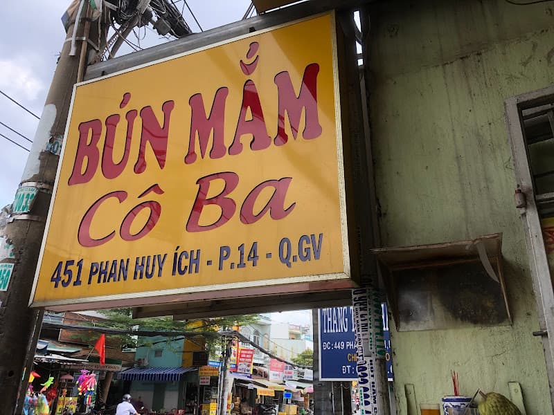 Ảnh bìa Bún mắm Cô Ba
