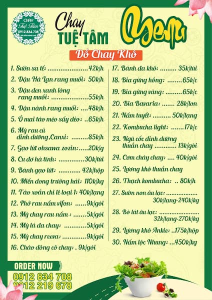 Hình ảnh Quán chay Tuệ Tâm - Tuệ Tâm Vegan (305 Trần Hưng Đạo) - 9