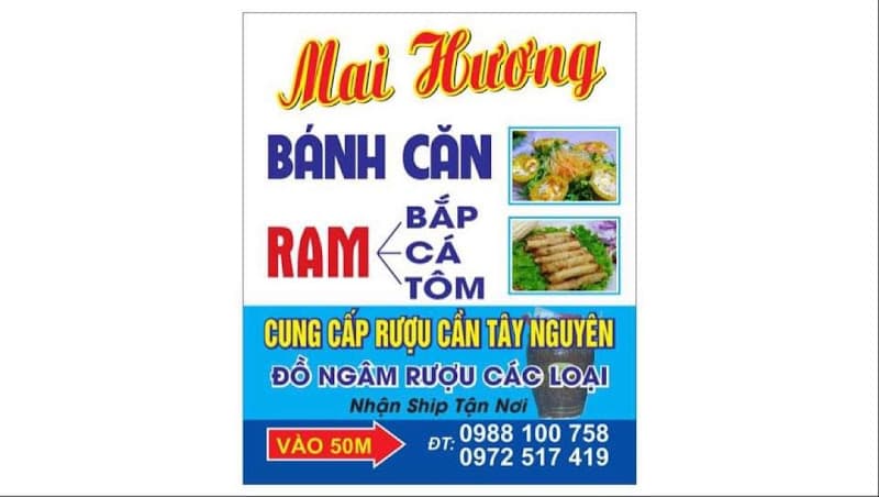 Hình ảnh Bánh Căn Mai Hương - 2