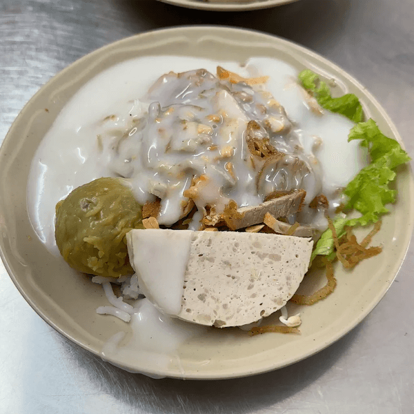 Hình ảnh Bánh tằm bánh mặn nước cốt dừa - 4