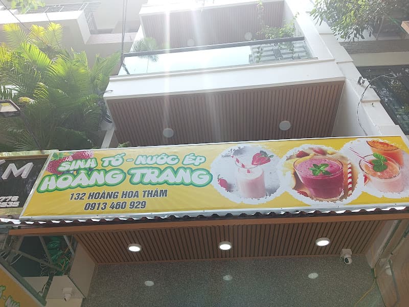 Sinh tố nước ép Hoàng Trang