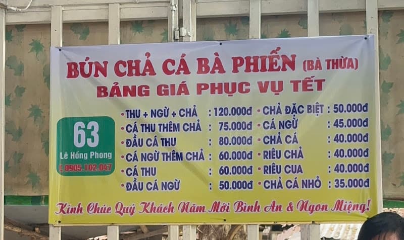 Hình ảnh Bún chả cá Bà Phiến (Bà Thừa) - 4
