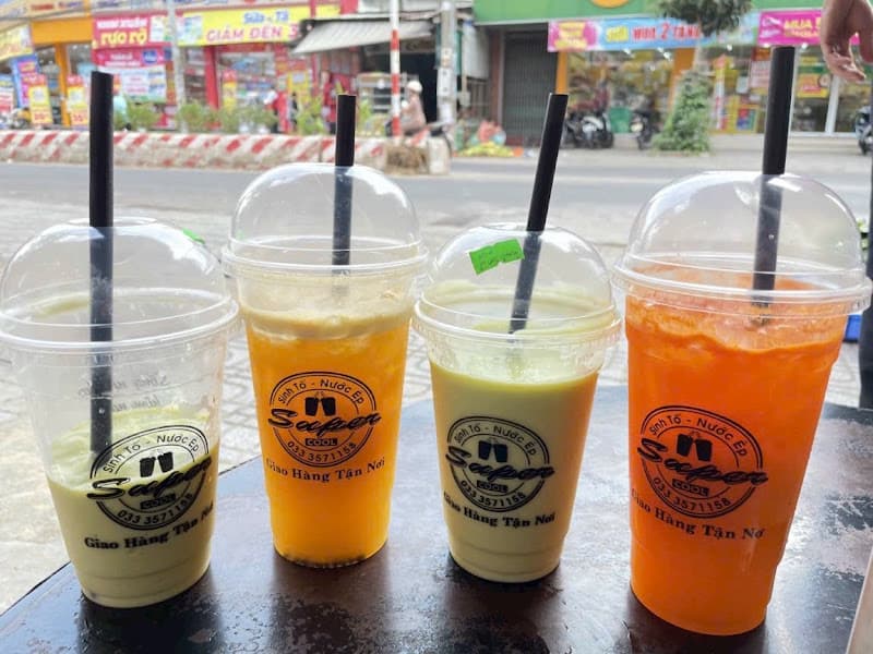 Ảnh bìa SINH TỐ -NƯỚC ÉP. Super cool