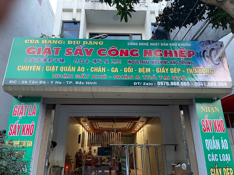 Giặt Sấy Công Nghiệp Dịu Dàng
