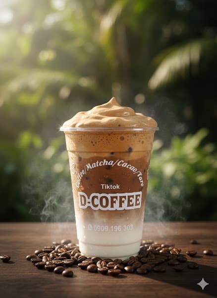 Hình ảnh D-Coffee Cacao-Matcha-Latte - 2