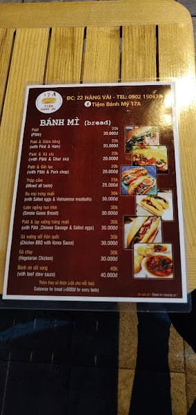 17A Tiem Banh Mi