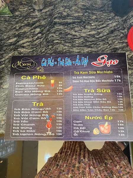 Hình ảnh “Gạo” - Cafe, trà sữa, ăn vặt - 5