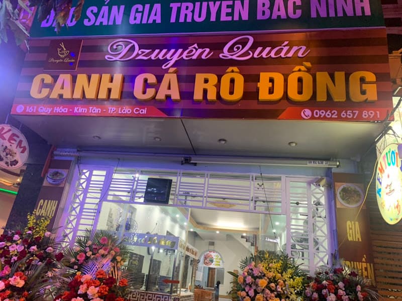 Dzuyên quán - canh cá rô đồng