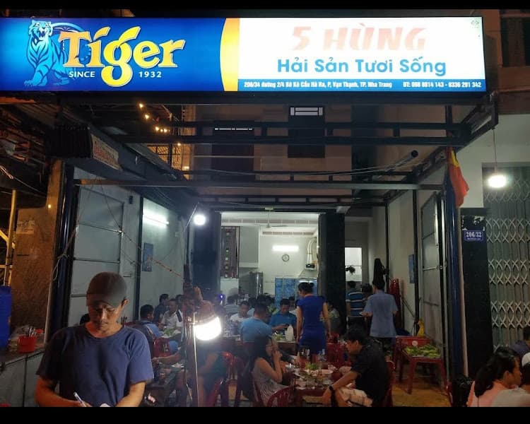 Ảnh bìa Quán Hải Sản Tươi Sống 5 Hùng
