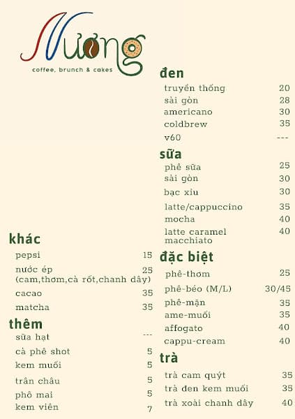 Hình ảnh Nương.coffee, brunch & cakes - 3