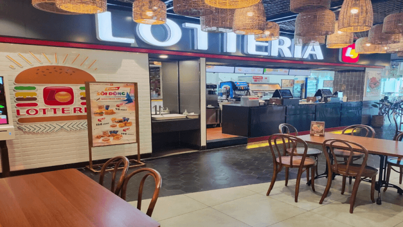 Lotteria Menas Mall Saigon Airport 5F