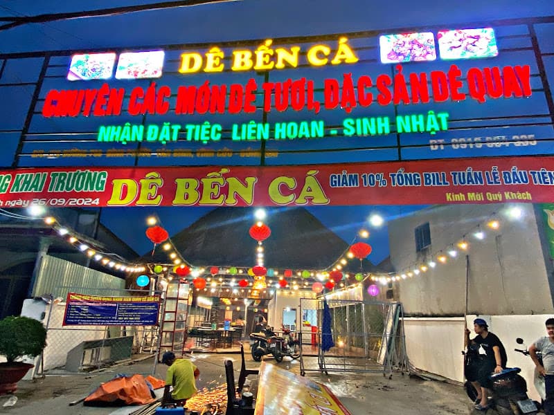 Quán DÊ BẾN CÁ (Tân Triều)