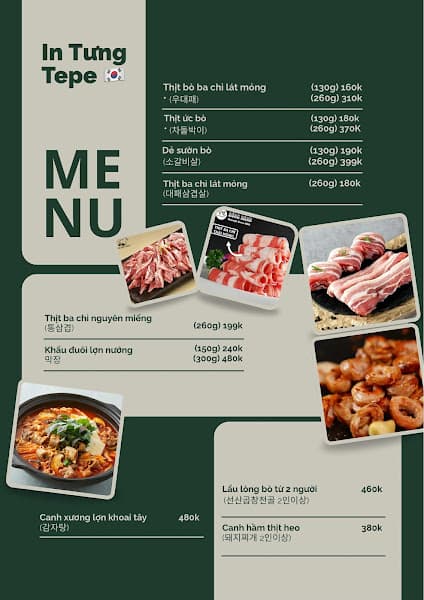 Hình ảnh Nhà hàng hàn quốc 일등대패 InTung TePe - 3