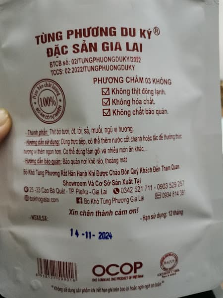 Hình ảnh Bò Khô Gia Lai - 2