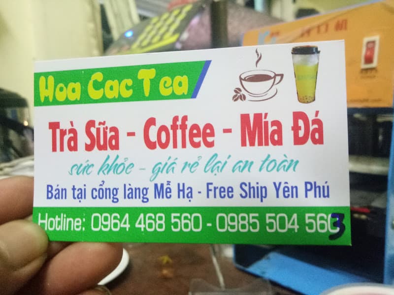 Hình ảnh Trà Đá Trà Sữa Hoa Các - 2
