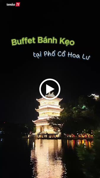 Hình ảnh buffet bánh kẹo tiệm mẹ xu phố cổ hoa lư - 2