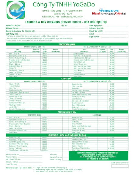 Giặt ủi 247 | Tiệm giặt ủi - Giặt Sấy quận 9