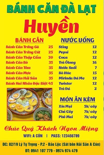 Hình ảnh Bánh Căn Đà Lạt Huyền - 7