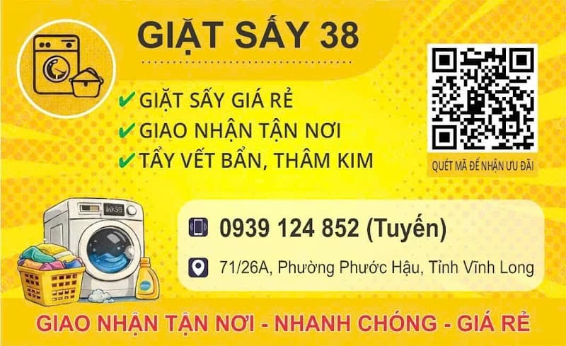 Hình ảnh Giặt sấy 38 | Vĩnh Long - 3
