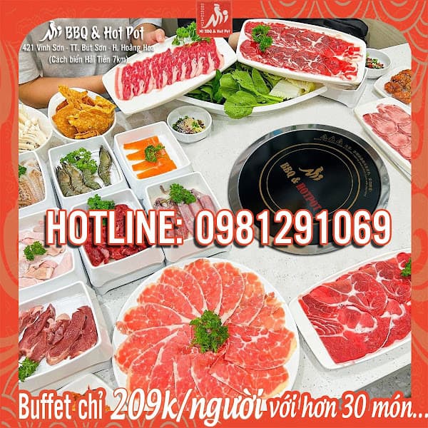 Hình ảnh Nhà Hàng Mi BBQ & Hot Pot - Buffet Lẩu Nướng Hoằng Hóa - 5