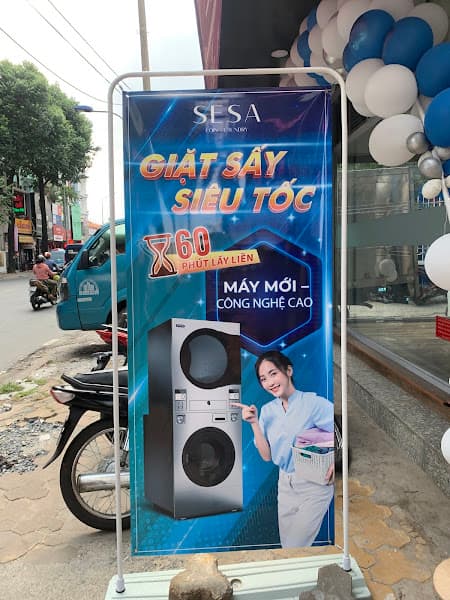 Hình ảnh SESA Coin Laundry Cửa hàng giặt sấy tự động - 2