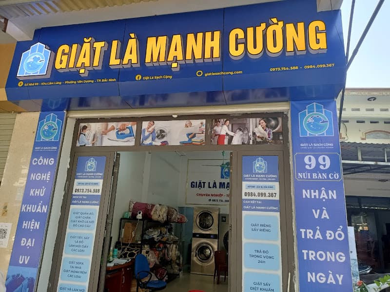Ảnh bìa Giặt Là Sạch Cộng - Giặt Là Mạnh Cường