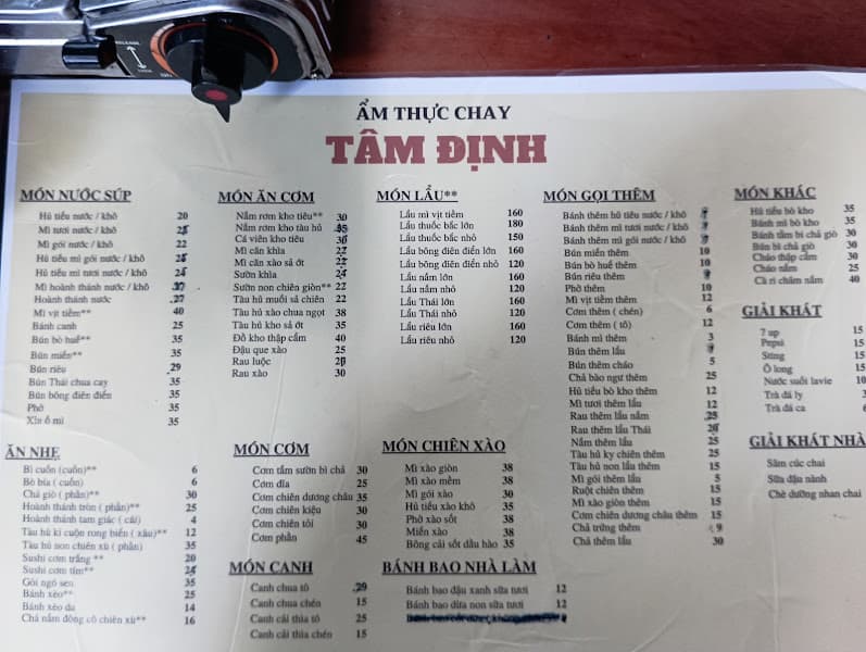 Hình ảnh Ẩm thực chay Tâm Định - 2