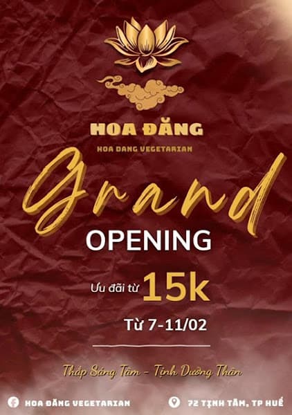 Hình ảnh Hoa Đăng Vegetarian - 4