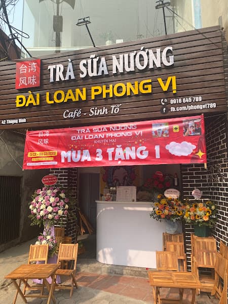 Trà sữa nướng Đài Loan Phong Vị