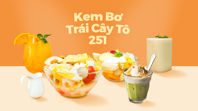 Hình ảnh Kem Bơ - Trái Cây Tô 251 - 4