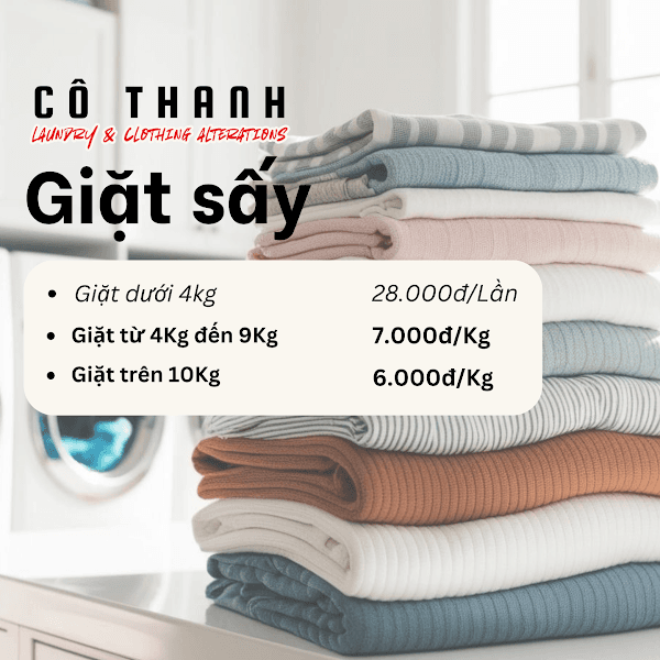 Hình ảnh Giặt sấy & Sửa quần áo Cô Thanh - 3