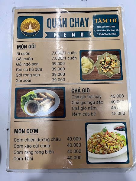 Hình ảnh Quán chay Tâm Từ - 2